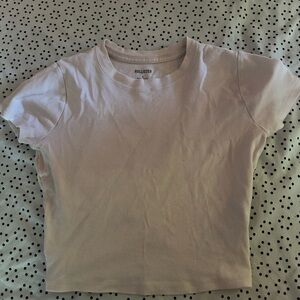 Hollister Light Pink Baby Tee